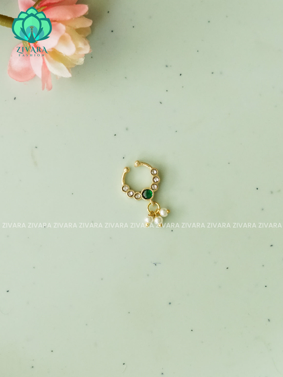 JADAU NON PIERCING NOSE SEPTUM RING - ZIVARA FASHION