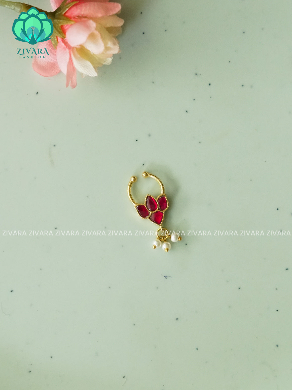 JADAU NON PIERCING NOSE SEPTUM RING - ZIVARA FASHION