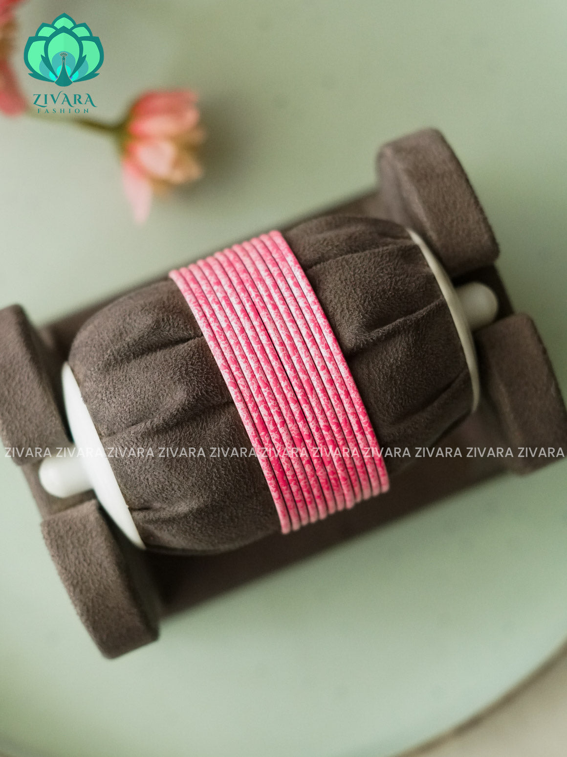 12 PIECE MARBLE FINISH COLOURFUL METAL BANGLES - latest jewellery collection- Zivara Fashion