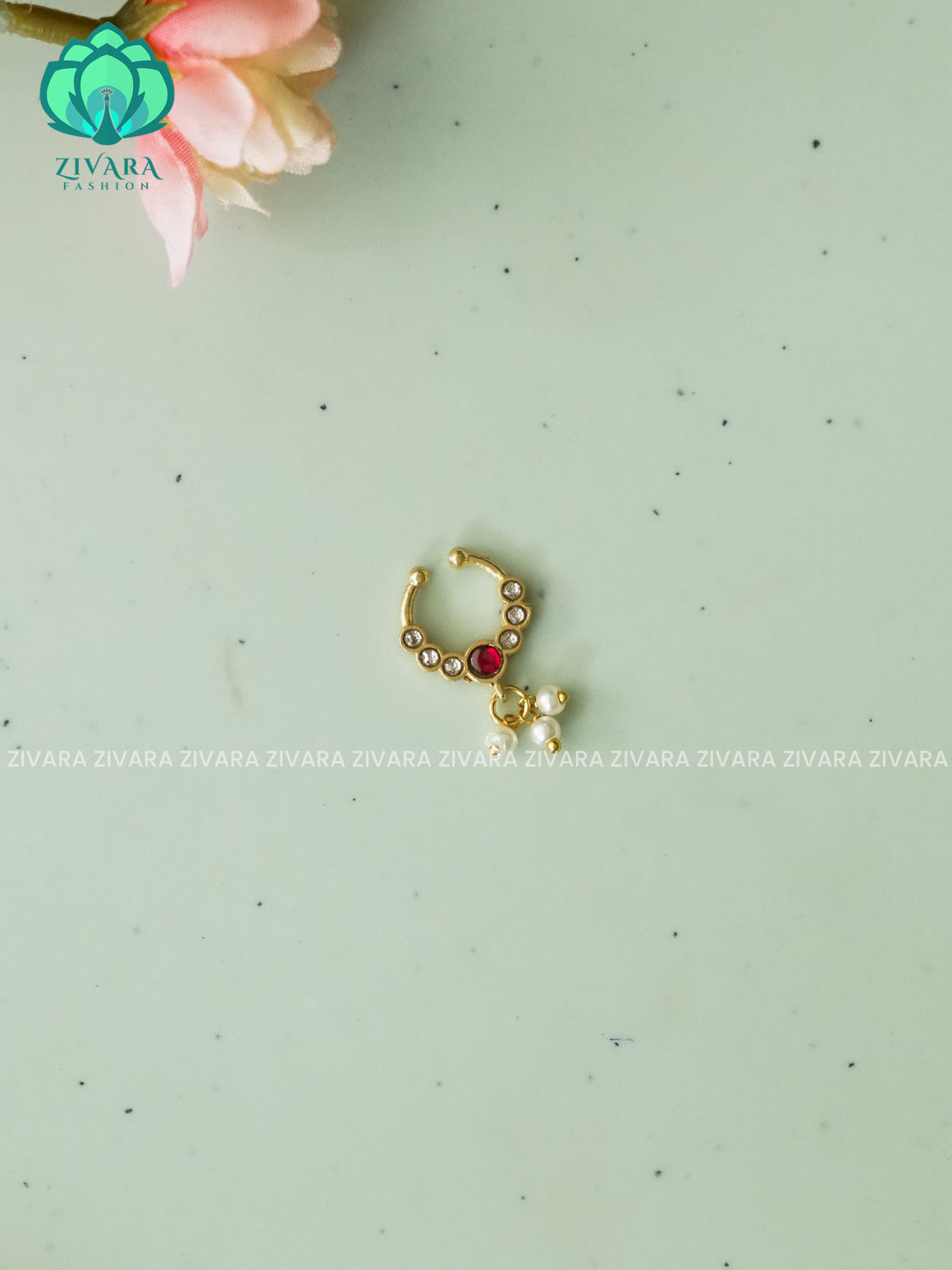 JADAU NON PIERCING NOSE SEPTUM RING - ZIVARA FASHION