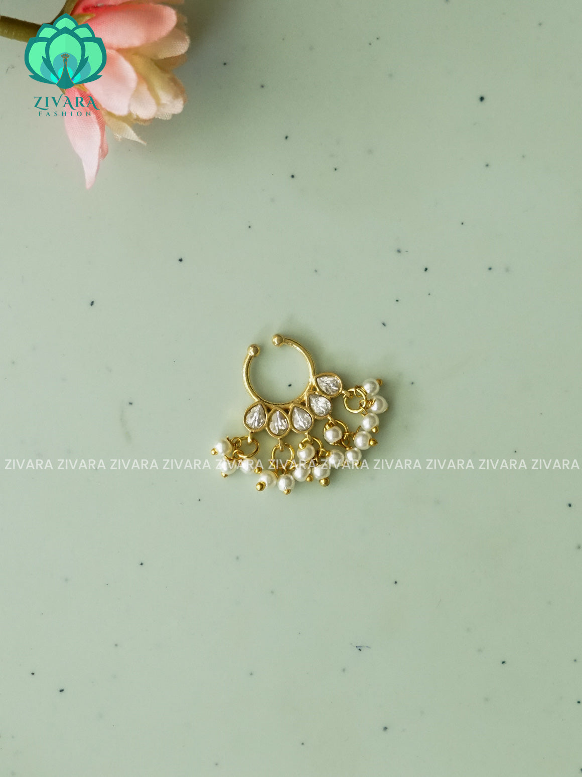 JADAU NON PIERCING NOSE SEPTUM RING - ZIVARA FASHION