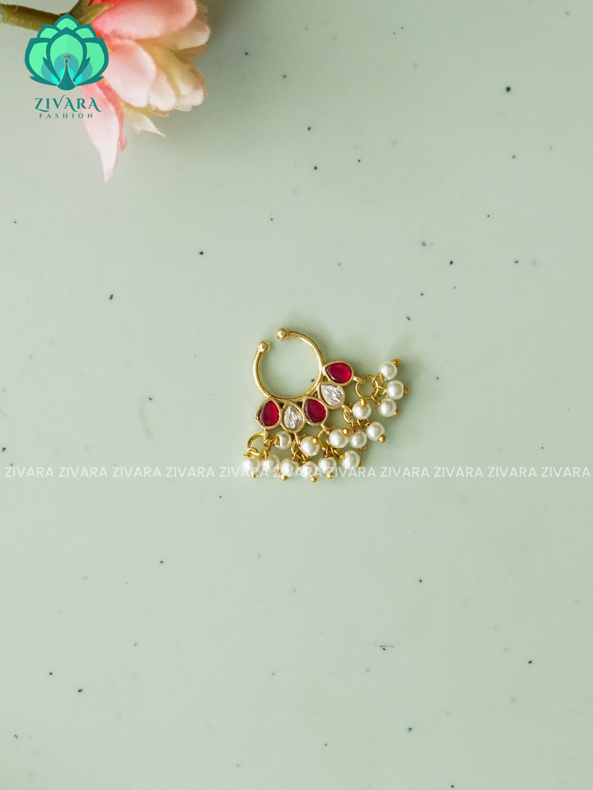 JADAU NON PIERCING NOSE SEPTUM RING - ZIVARA FASHION