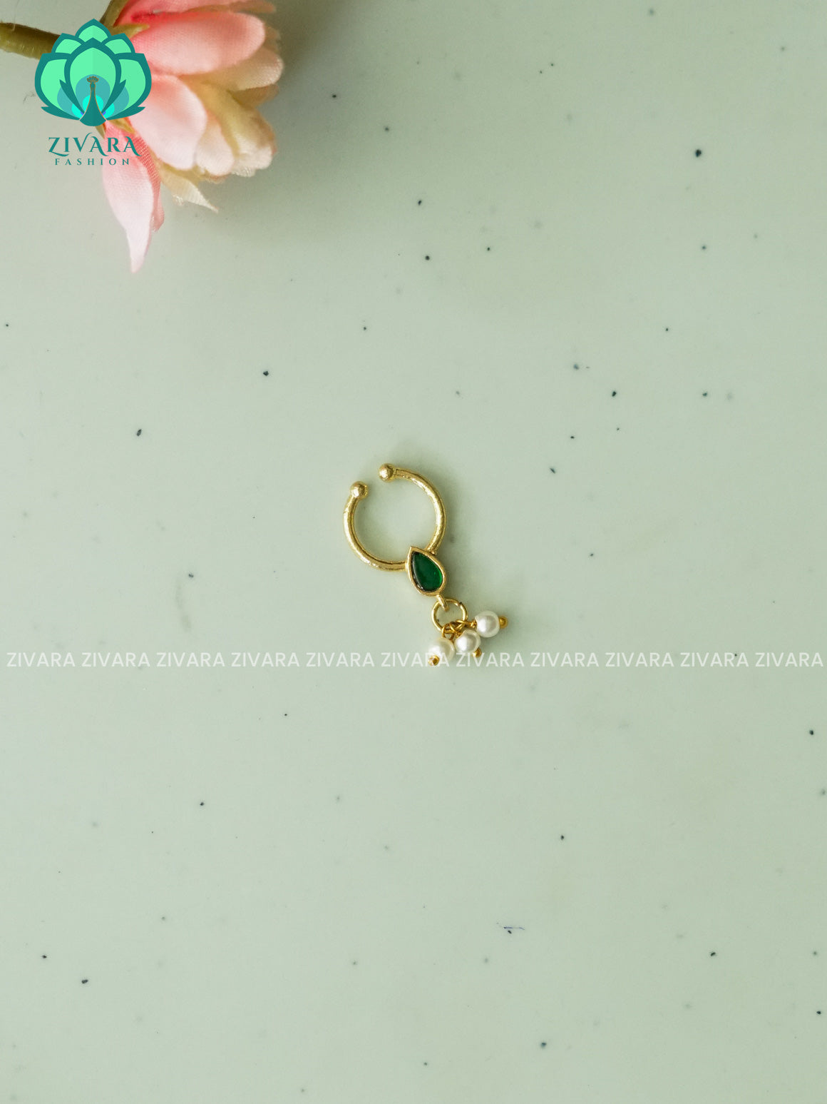 JADAU NON PIERCING NOSE SEPTUM RING - ZIVARA FASHION