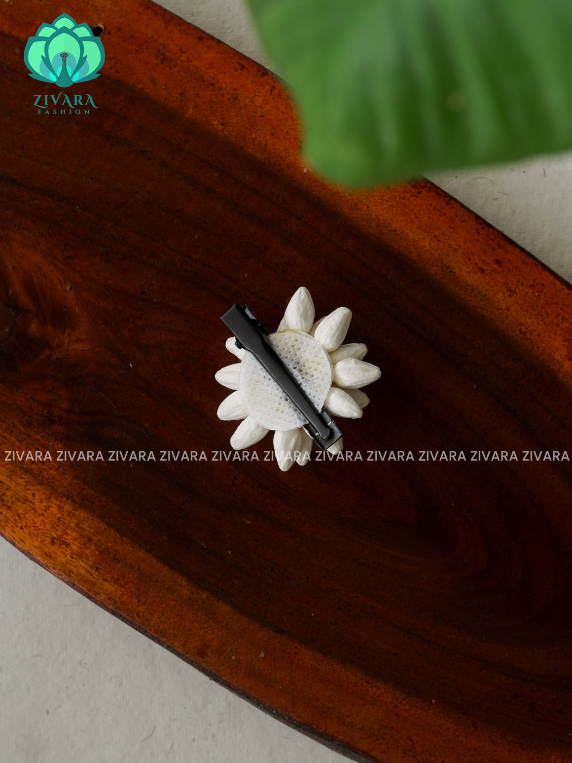 CROCODILE CLIP - PREMIUM TRENDING JASMINE LOOK ALIKE - REUSABLE HAIR ACCESSORIES-ZIVARA FASHION