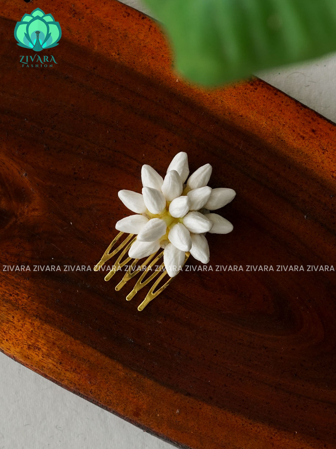 HAIR Comb - PREMIUM TRENDING JASMINE LOOK ALIKE - REUSABLE HAIR ACCESSORIES-ZIVARA FASHION