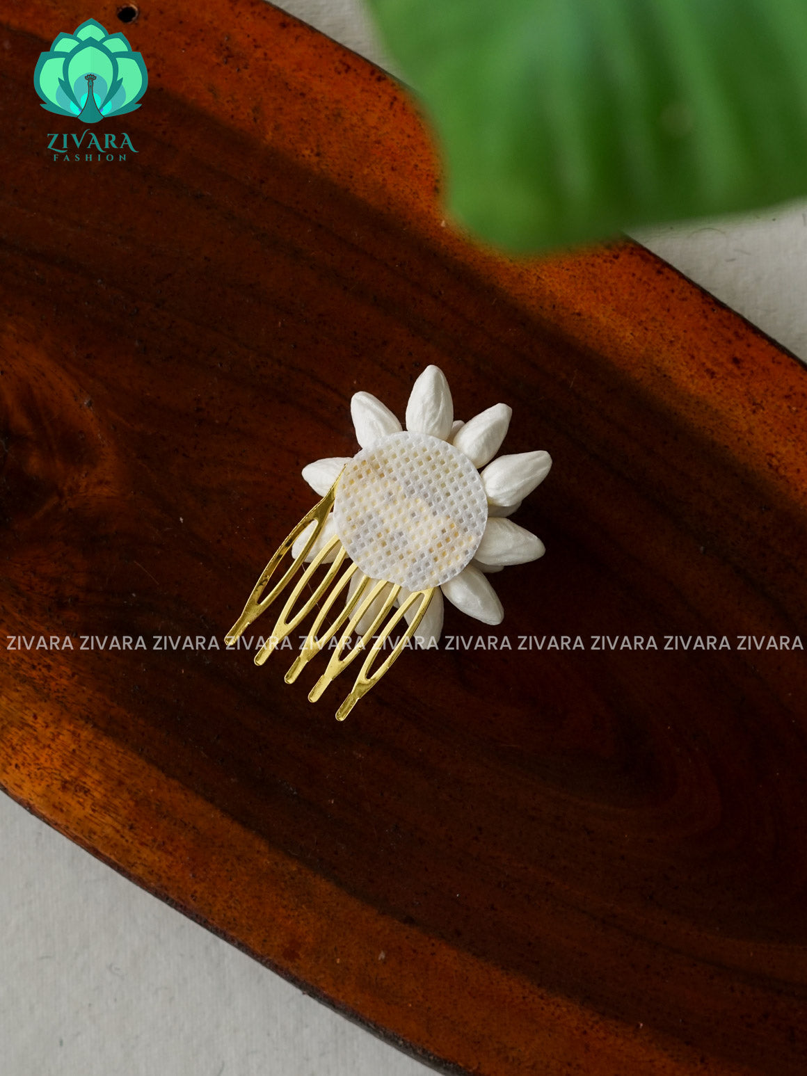 HAIR Comb - PREMIUM TRENDING JASMINE LOOK ALIKE - REUSABLE HAIR ACCESSORIES-ZIVARA FASHION