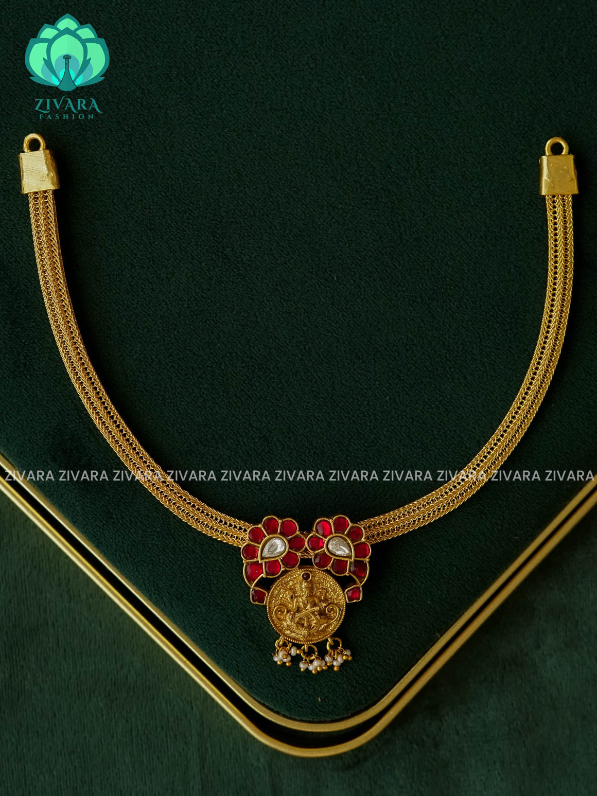 MANGO JADAU -Traditional south indian premium neckwear - Zivara Fashion- latest jewellery design