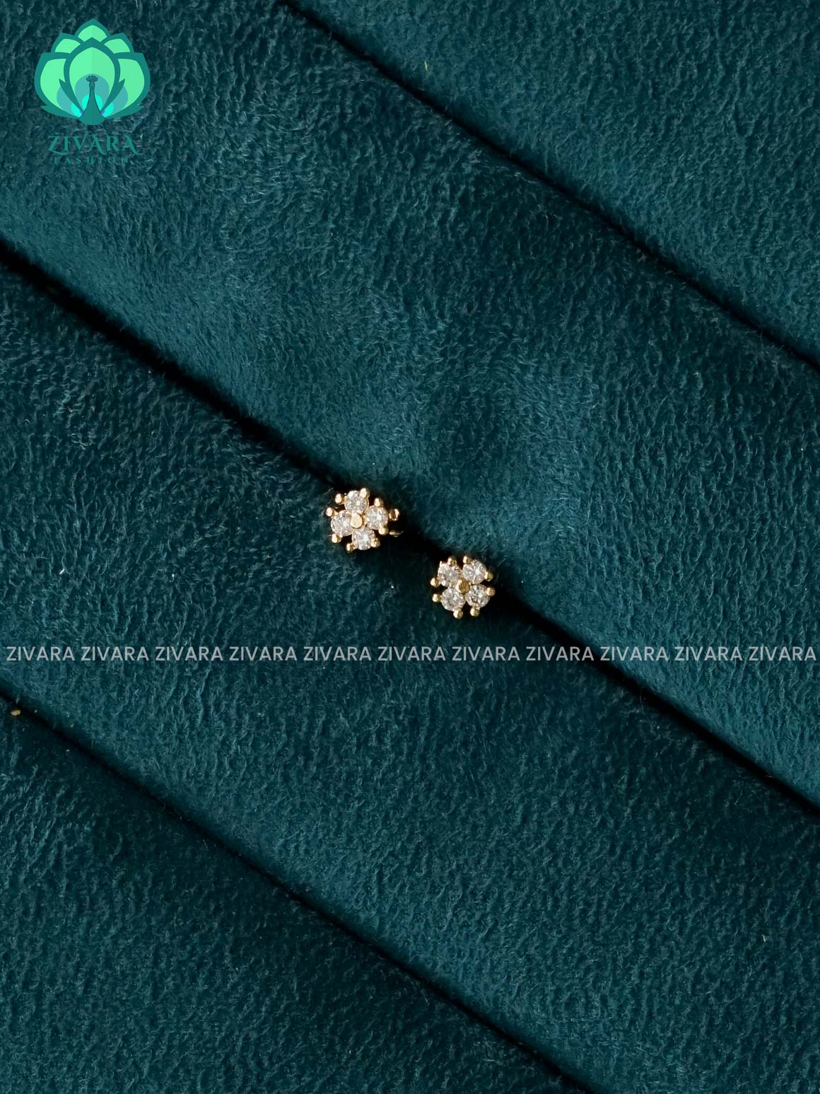 ZYRA- Star-VERY SMALL SIZE MULTI USAGE SCREW TYPE STUDS  - latest jewellery collection- zivara fashion