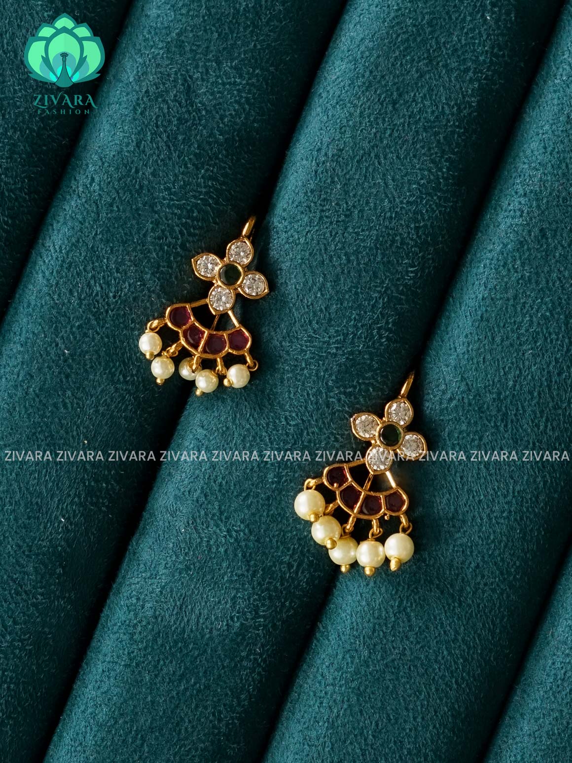 FLOWER BUGADI - latest jewellery collection- zivara fashion
