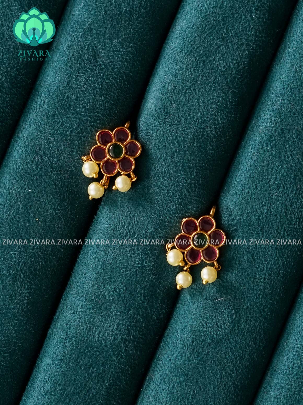 FLOWER BUGADI - latest jewellery collection- zivara fashion