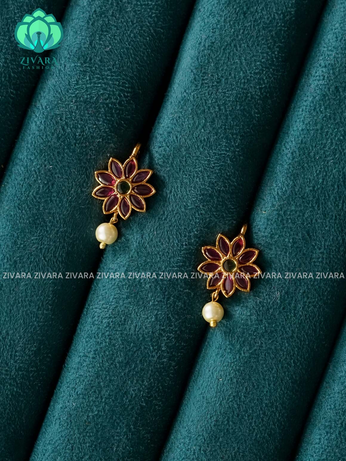 FLOWER BUGADI - latest jewellery collection- zivara fashion