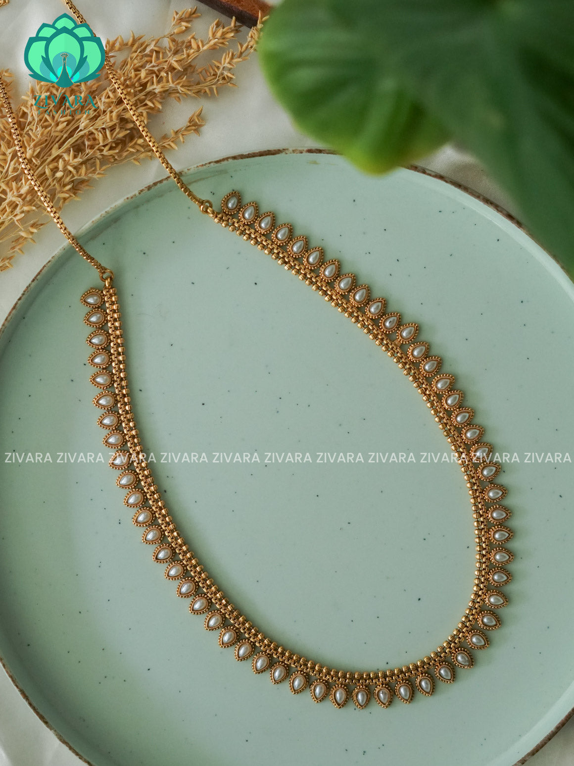 2 IN 1 HIPCHAIN CUM HAARAM - NORMAL MATTE Latest South indian budget friendly collection- Zivara FashioN