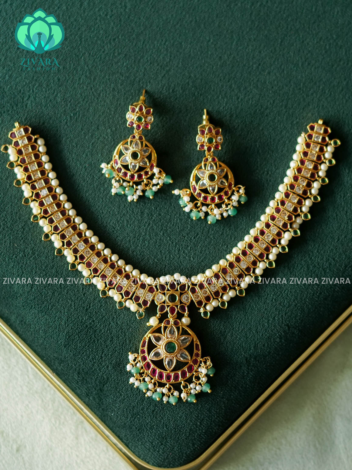 Trending SIMPLE CHOKER With Removable Pendant - Premium finish- Zivara Fashion