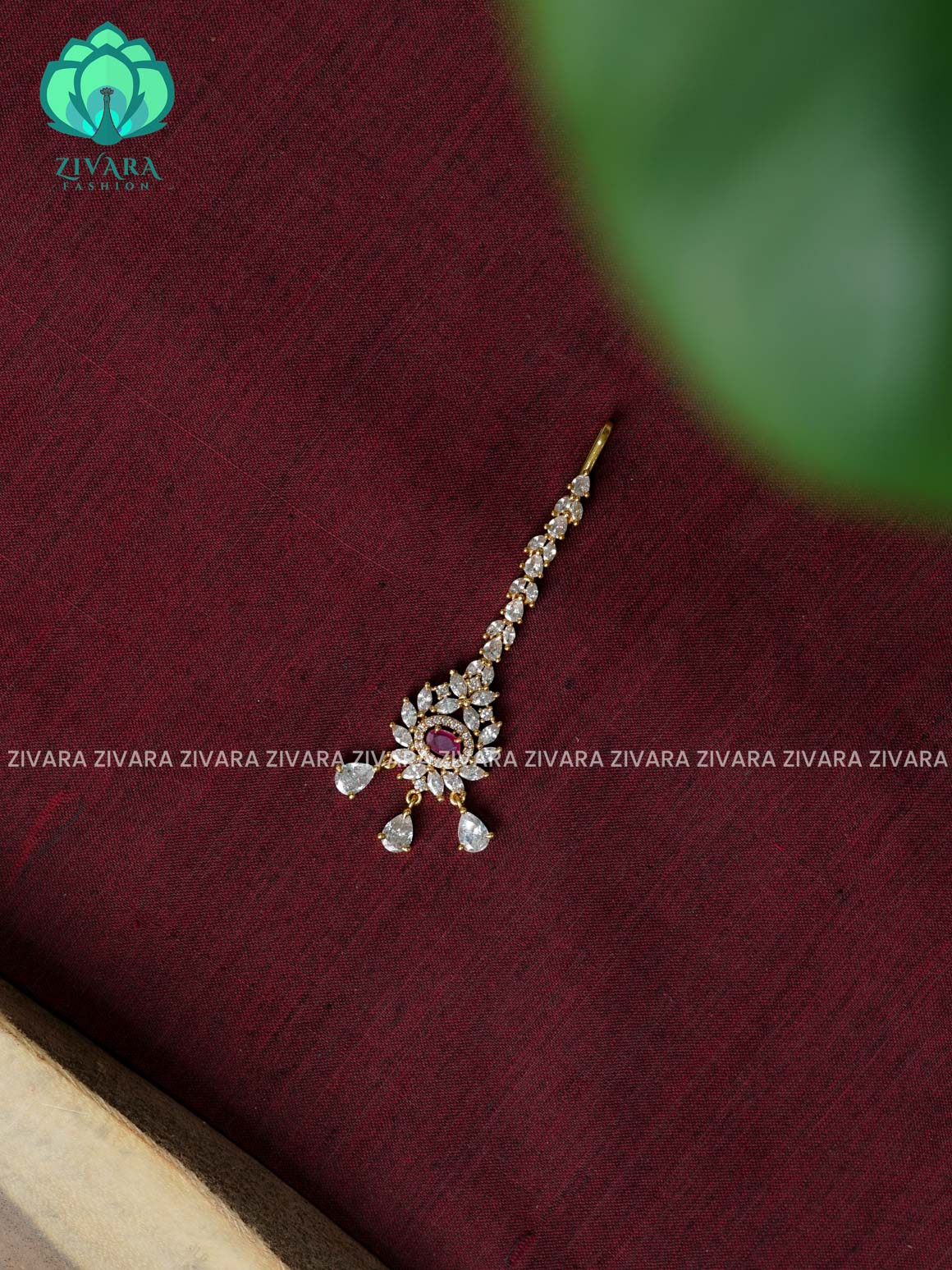 Kids friendly  maang tikka, chutti- bridal head accessory- latest bridal collection - Zivara fashion