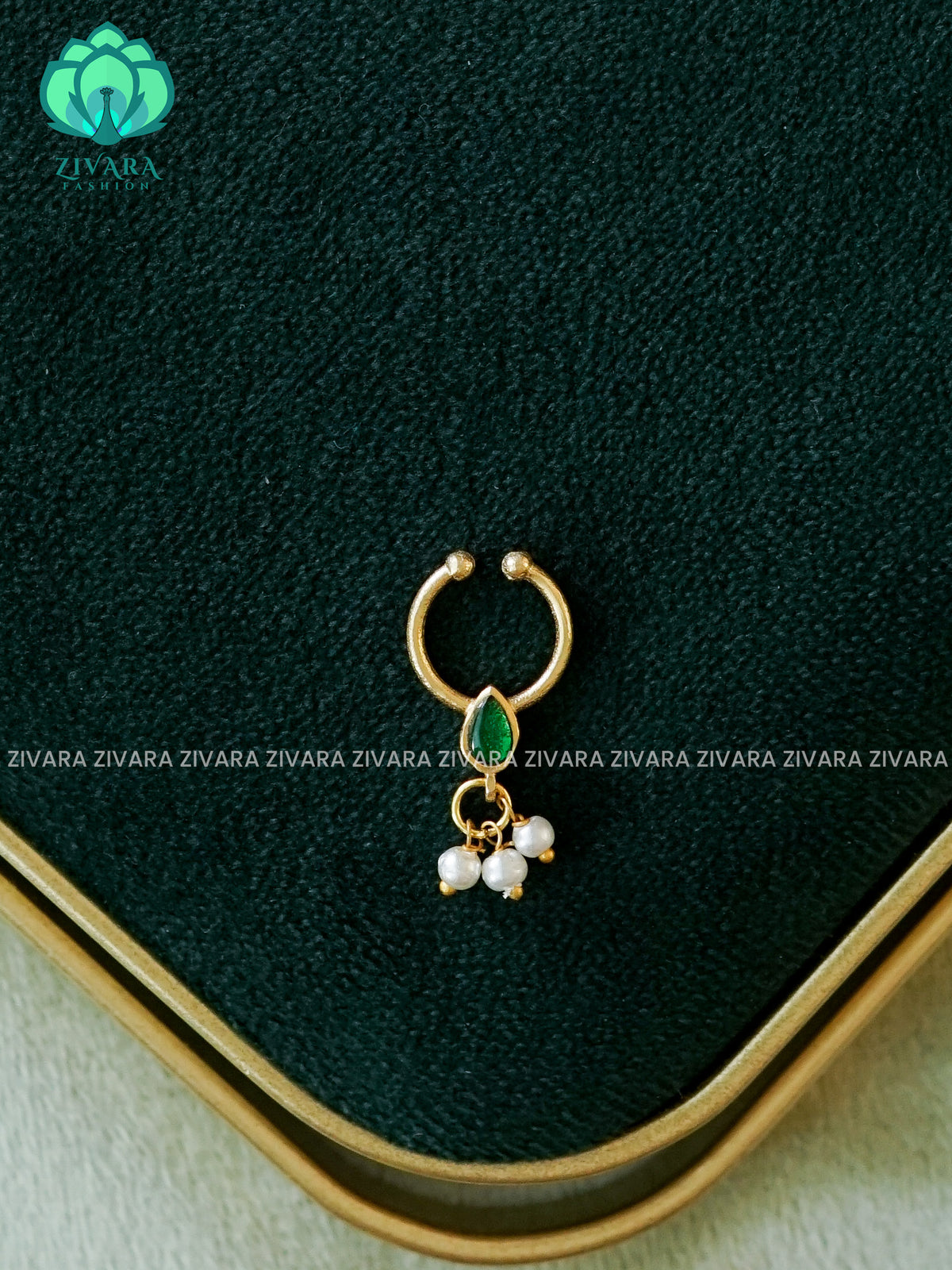 JADAU NON PIERCING NOSE SEPTUM RING - ZIVARA FASHION