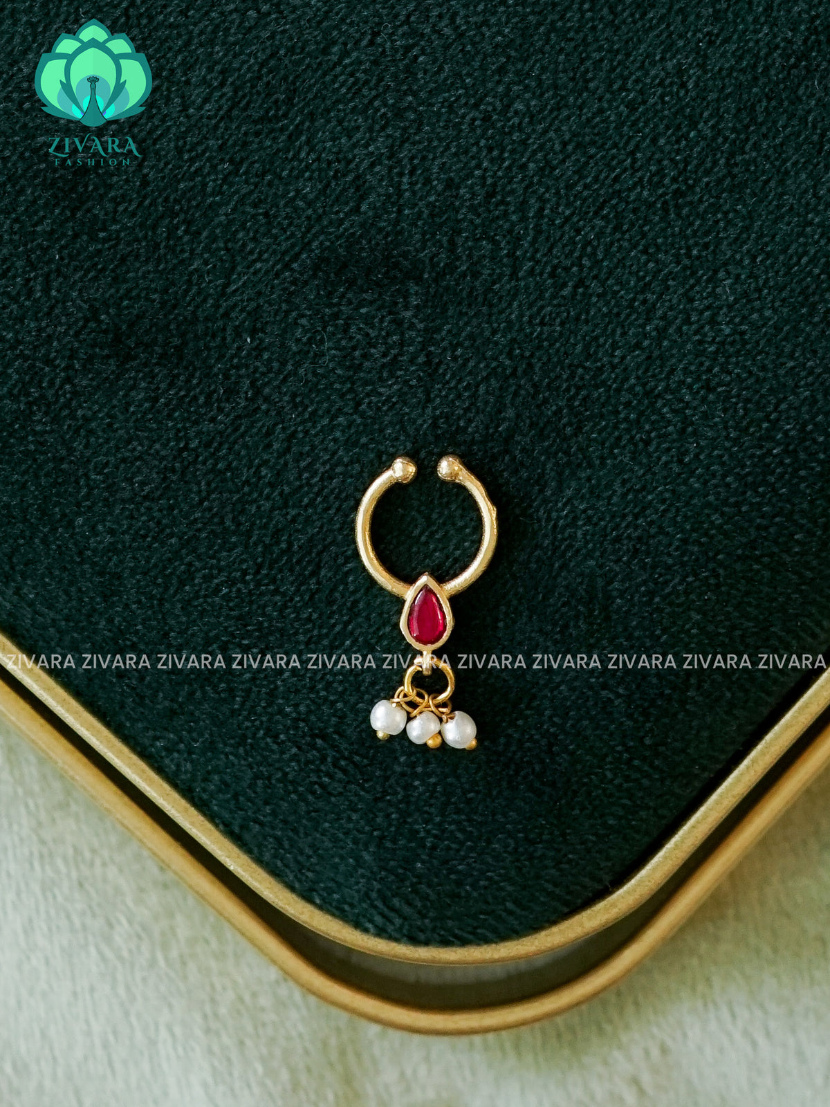 JADAU NON PIERCING NOSE SEPTUM RING - ZIVARA FASHION
