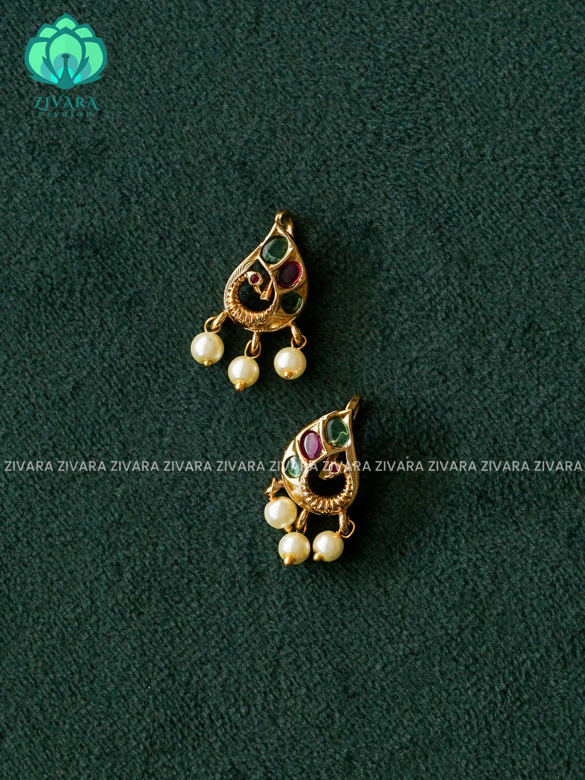 PEACOCK BUGADI - latest jewellery collection- zivara fashion