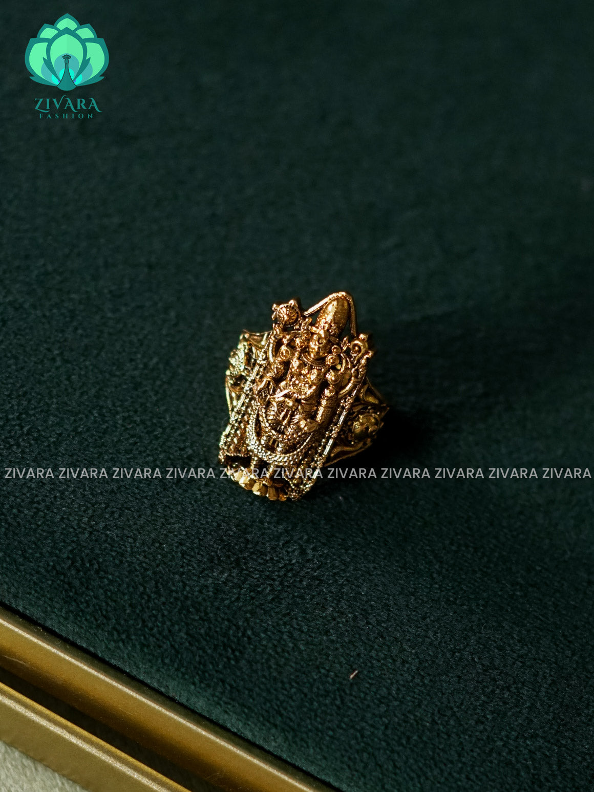 Tirumal -TEMPLE RING  -VINTAGE COLLECTIONS- ZIVARA FASHION- latest men and women rings.