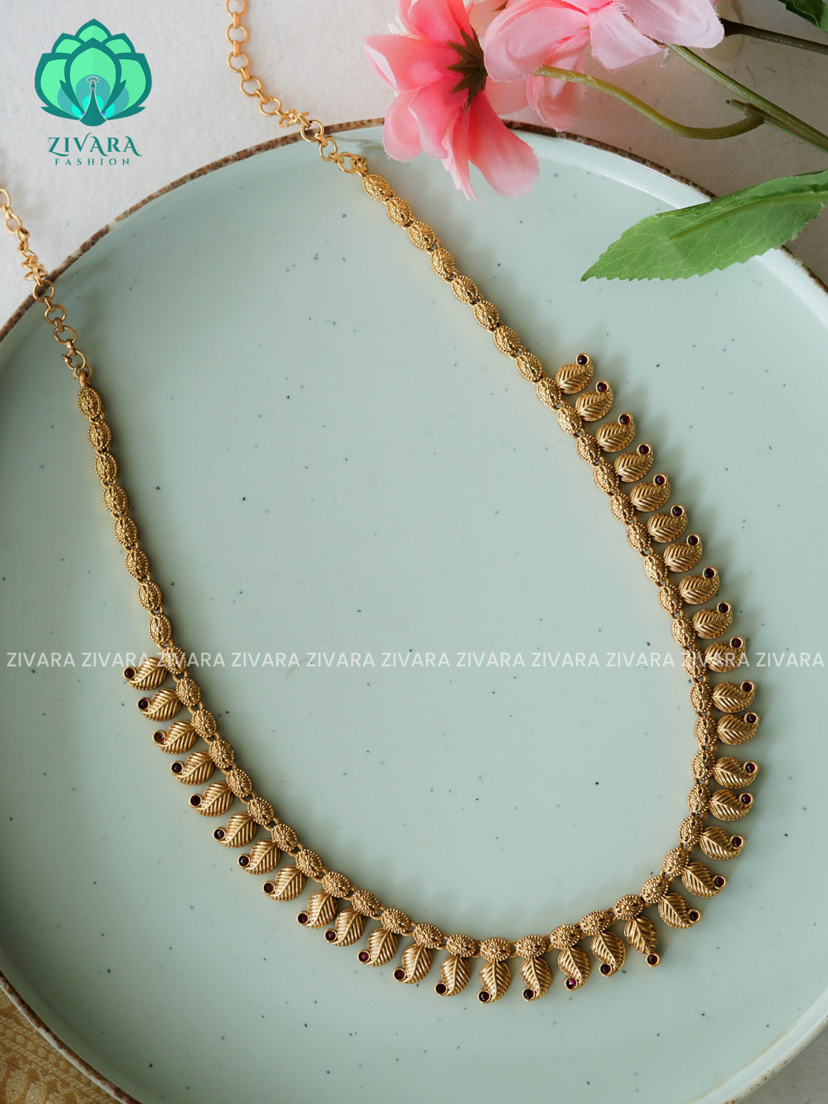 2 IN 1 HIPCHAIN CUM HAARAM - NORMAL MATTE Latest South indian budget friendly collection- Zivara FashioN
