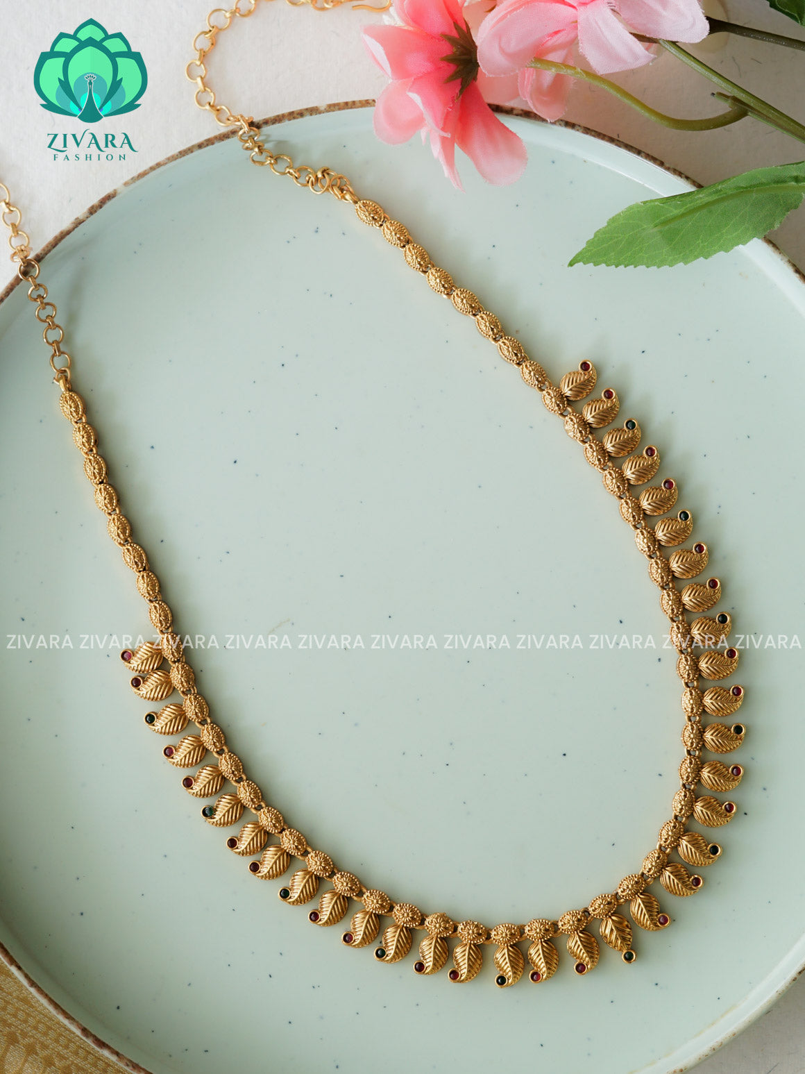 2 IN 1 HIPCHAIN CUM HAARAM - NORMAL MATTE Latest South indian budget friendly collection- Zivara FashioN