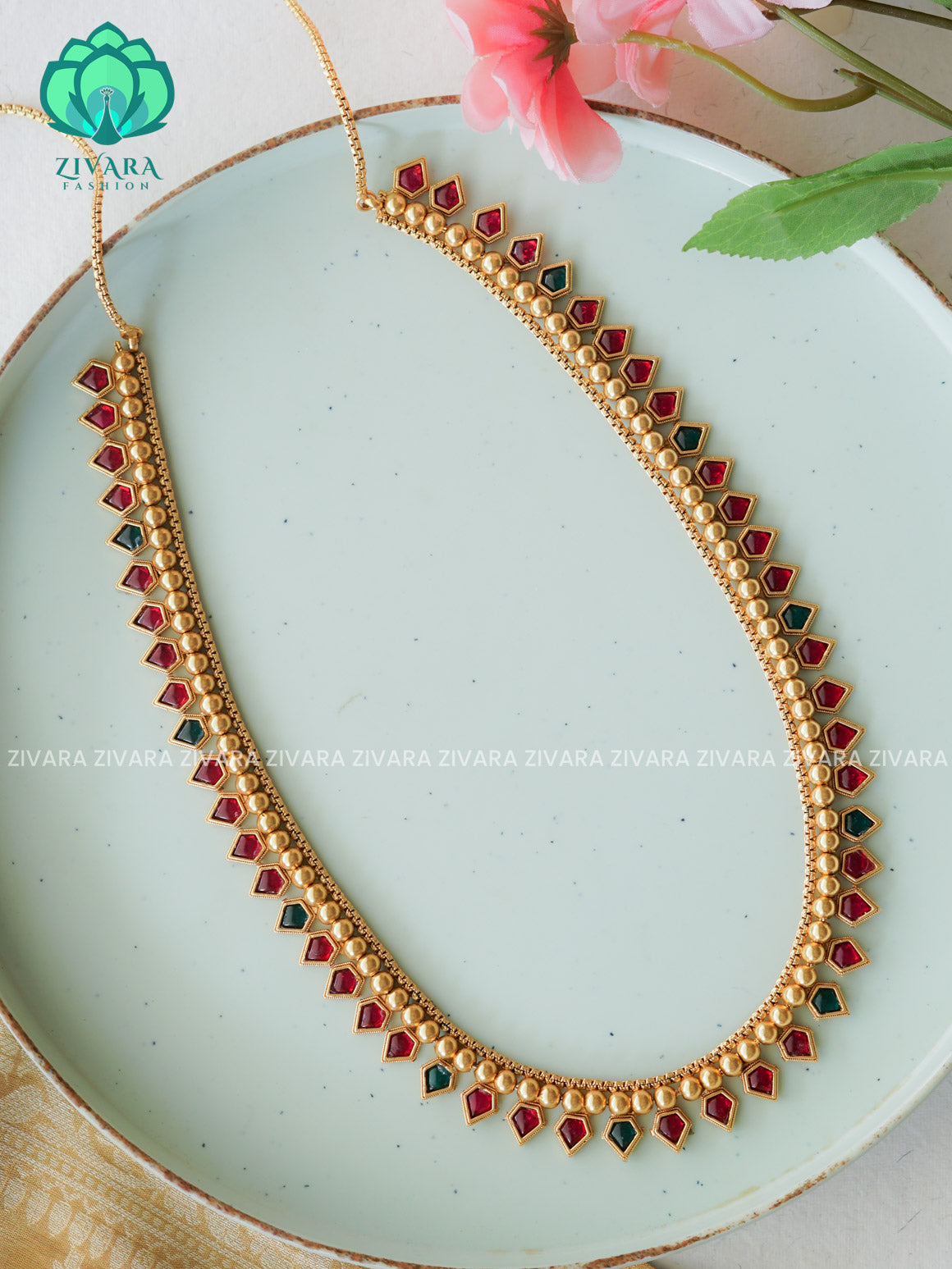 2 IN 1 HIPCHAIN CUM HAARAM - NORMAL MATTE Latest South indian budget friendly collection- Zivara FashioN