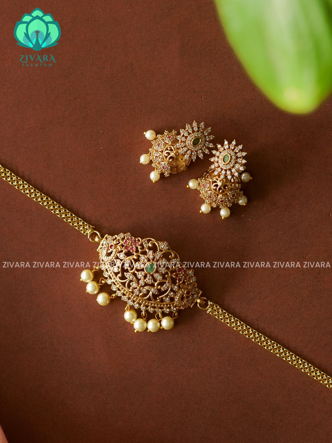 SMALL SIZE AD CUTE   -TRADITIONAL CHOKER COLLECTION WITH EARRINGS- LATEST JEWELLERY COLLECTION