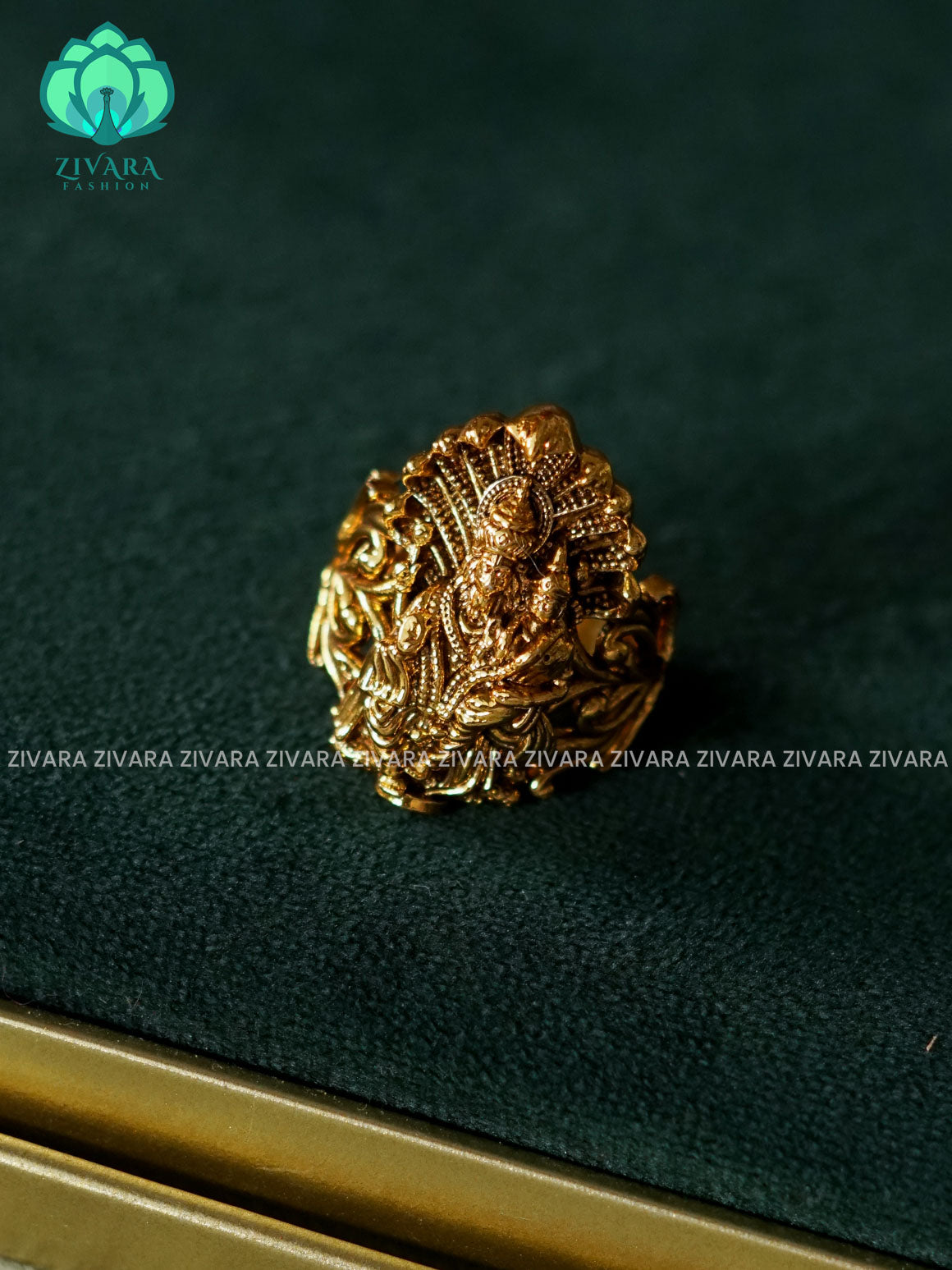 Narasimhar -TEMPLE RING  -VINTAGE COLLECTIONS- ZIVARA FASHION- latest men and women rings.