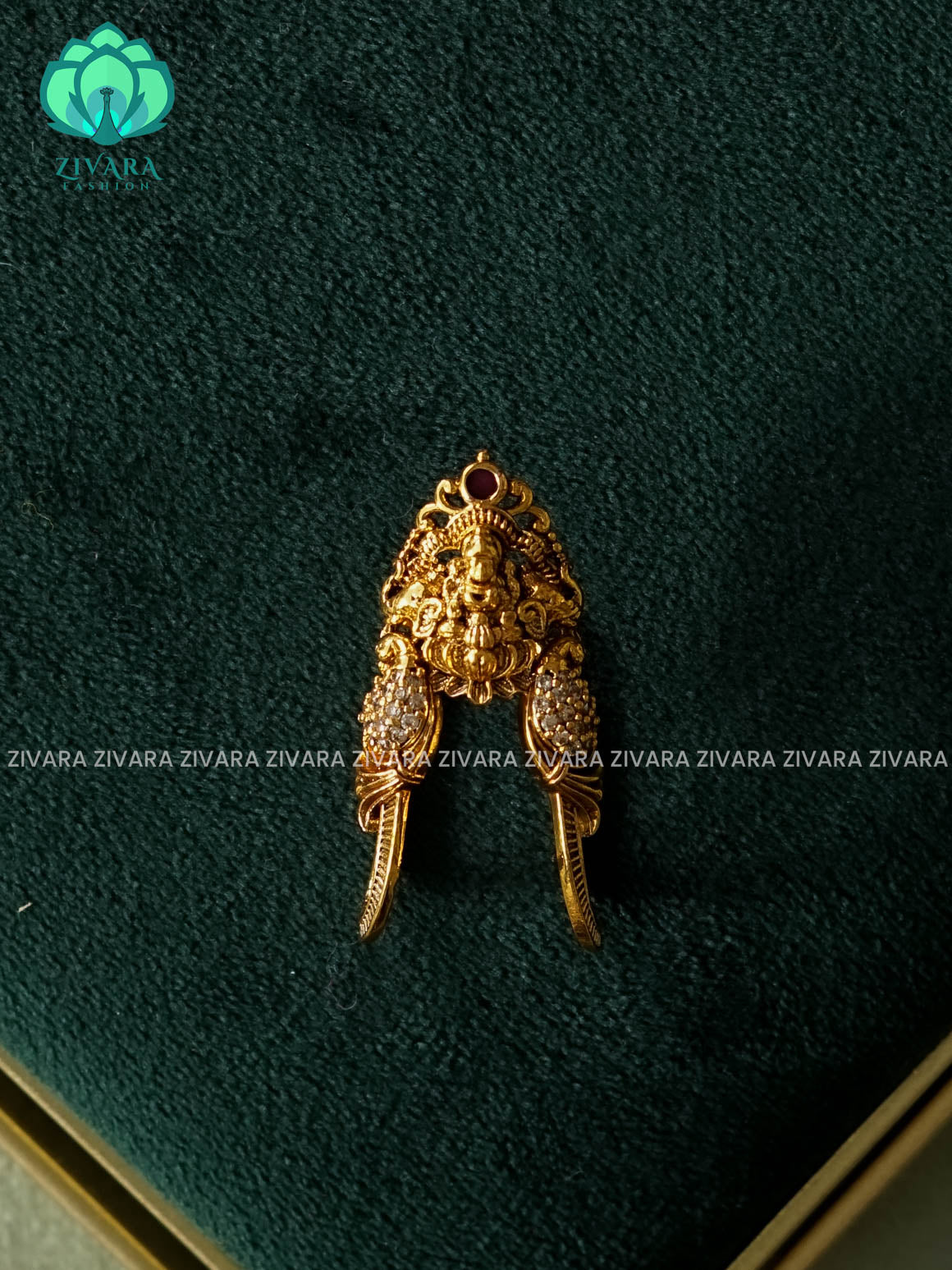 TEMPLE VANKI RING  -VINTAGE COLLECTIONS- ZIVARA FASHION