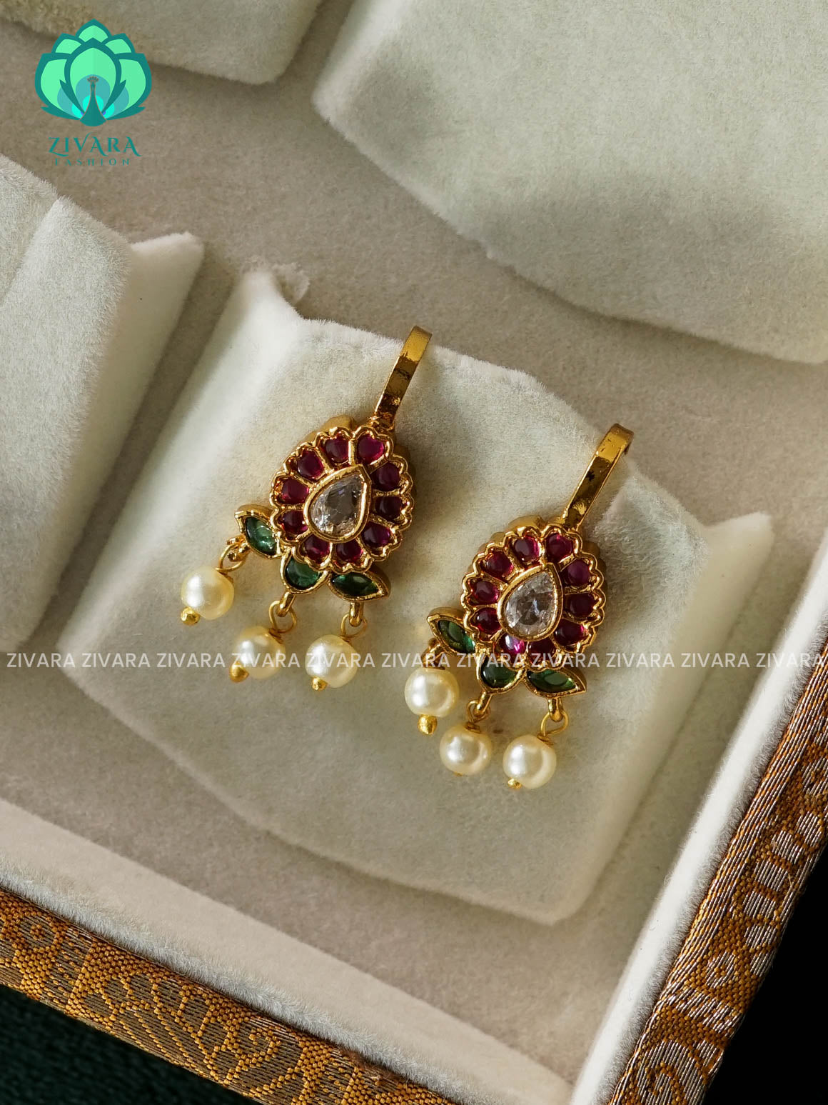 REAL KEMP BUGADI - latest jewellery collection- zivara fashion