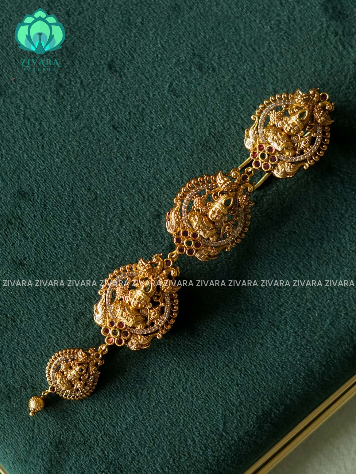 TIRUMAL JADABILLAI  - TRADITIONAL HAIR ACCESSORIES - ZIVARA FASHION