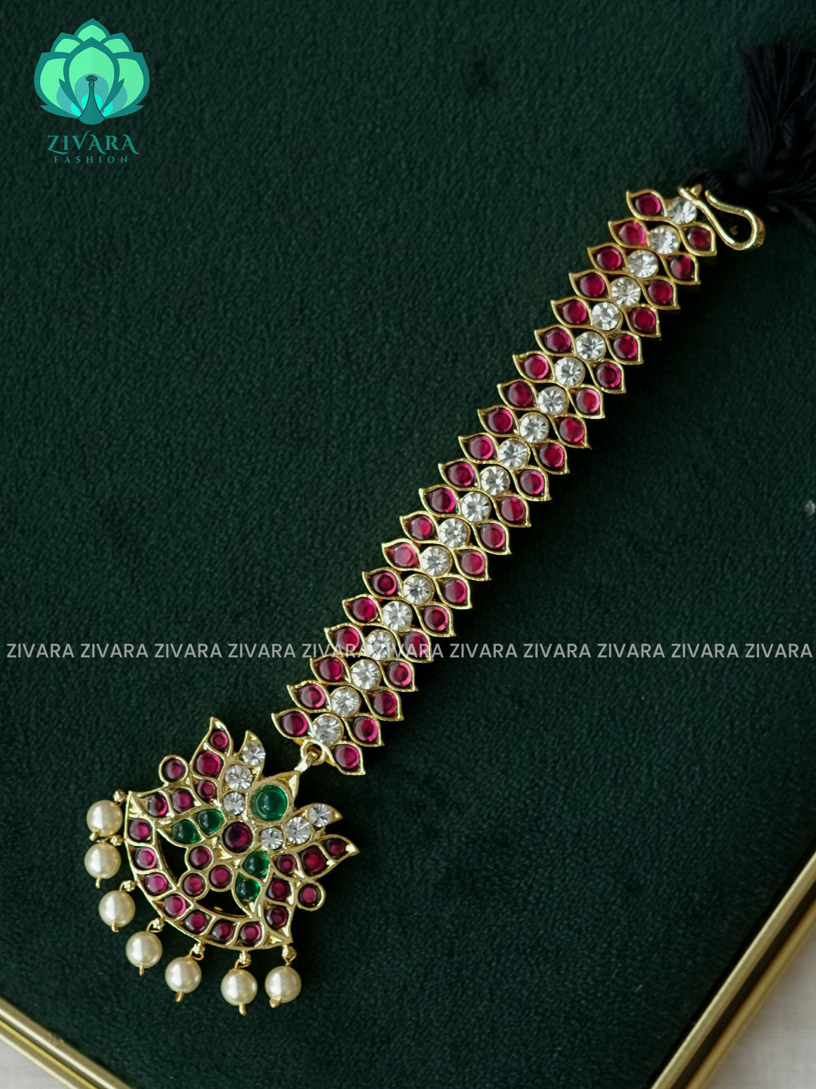 MATHANGI- CHUTTI- REAL KEMP BHARATHANATYAM DANCE PREMIUM JEWELLERY