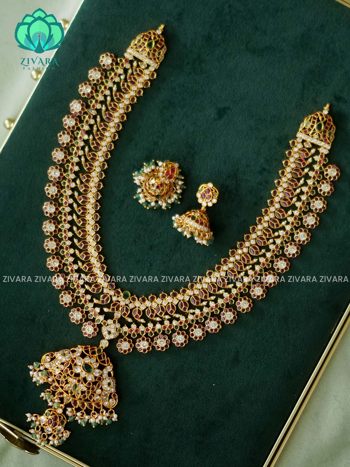 TRADITIONAL PREMIUM MATTE MIDCHEST haaram/neckwear - Zivara FashioN