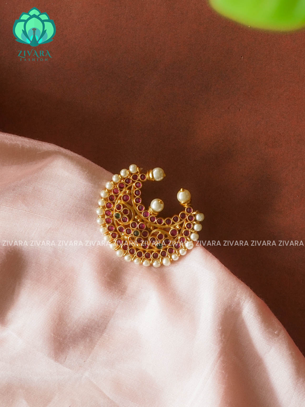 JADA BUN PIN - TRADITIONAL BRIDAL HAIR ACCESSORIES- ZIVARA FASHION