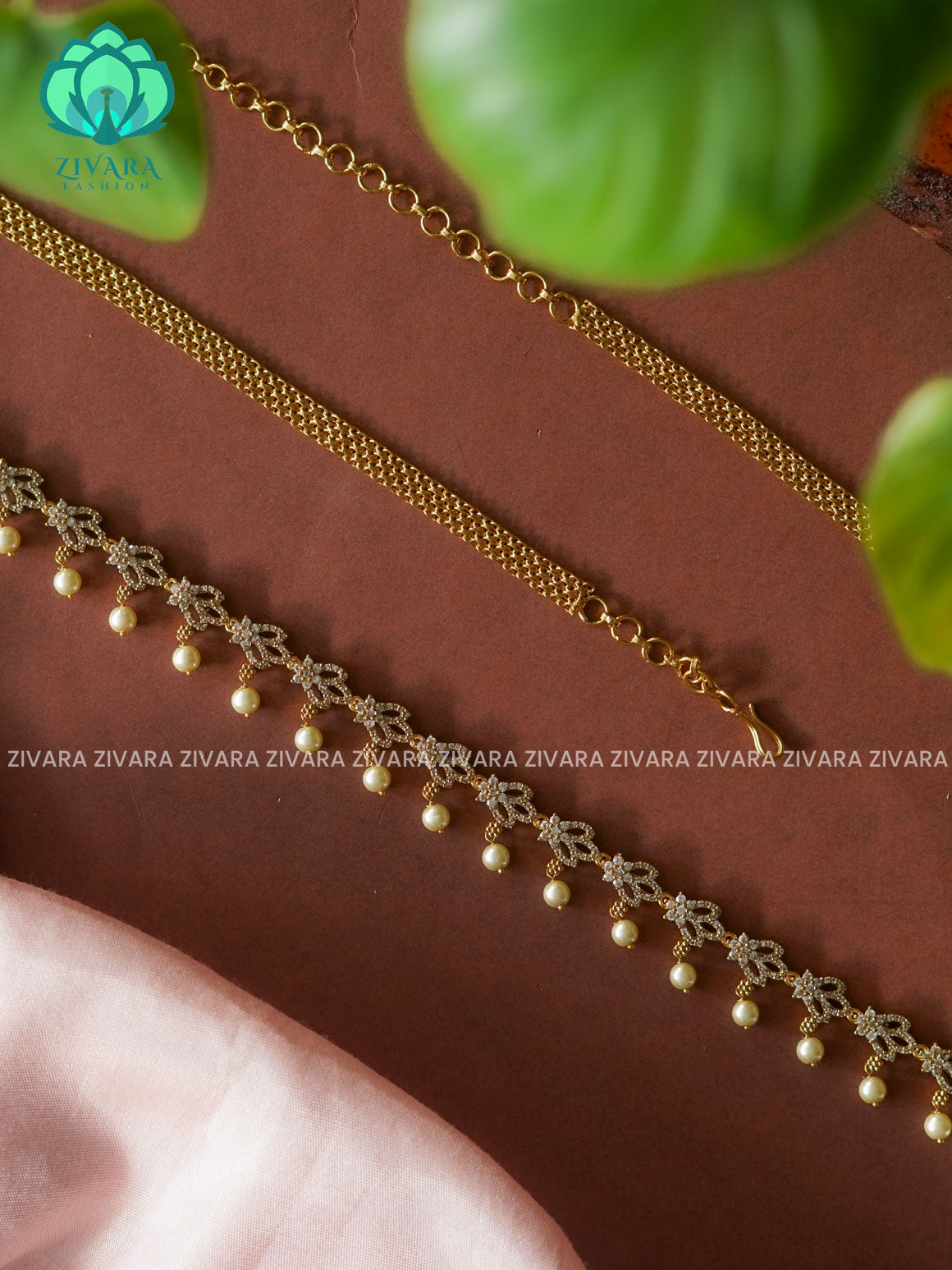 PREMIUM SIMPLE HIPBELT - Latest South indian budget friendly hipbelt collection- Zivara Fashion