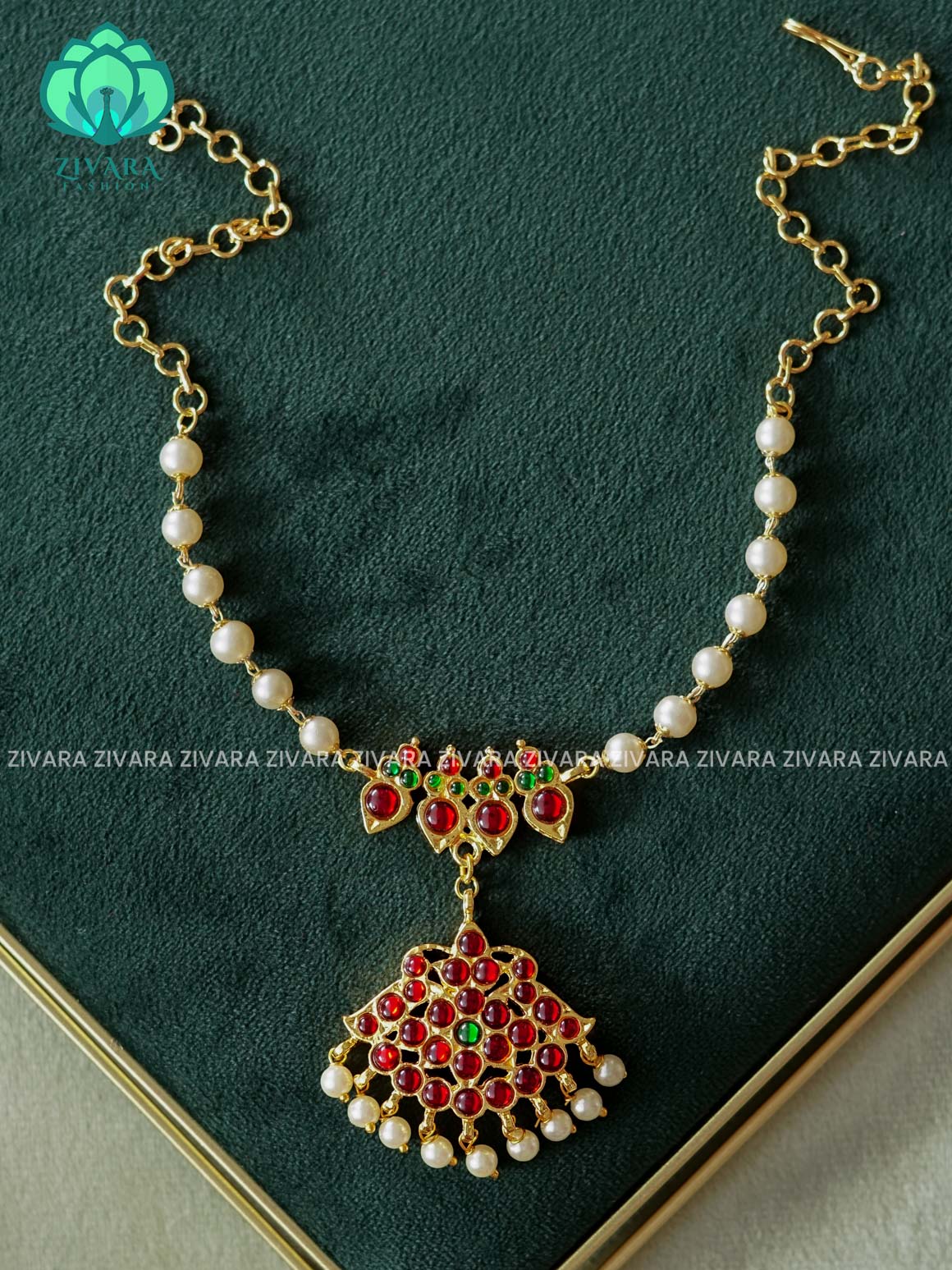 Agalya- Simple pendant chains/neckwears - zivara fashion