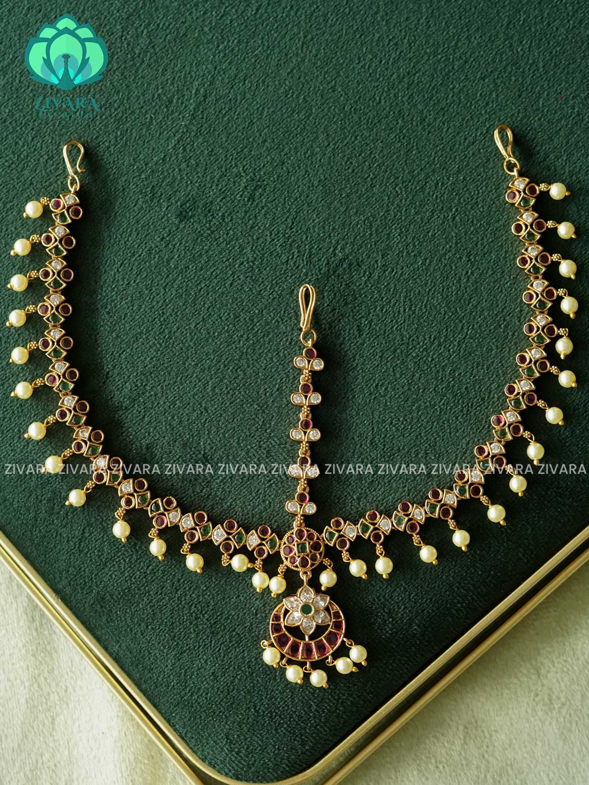 Bridal tikka, chutti- bridal head accessory- latest bridal collection - Zivara fashion