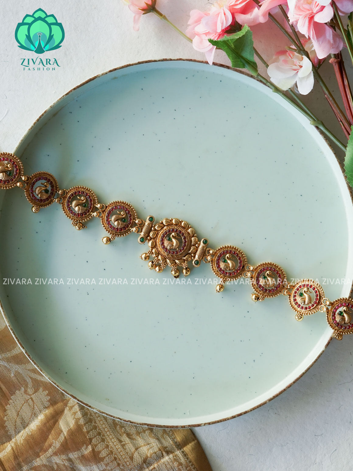 ANNAM  NORMAL MATTE (12.5 INCH APPROX)Latest South indian budget friendly collection- Zivara FashioN