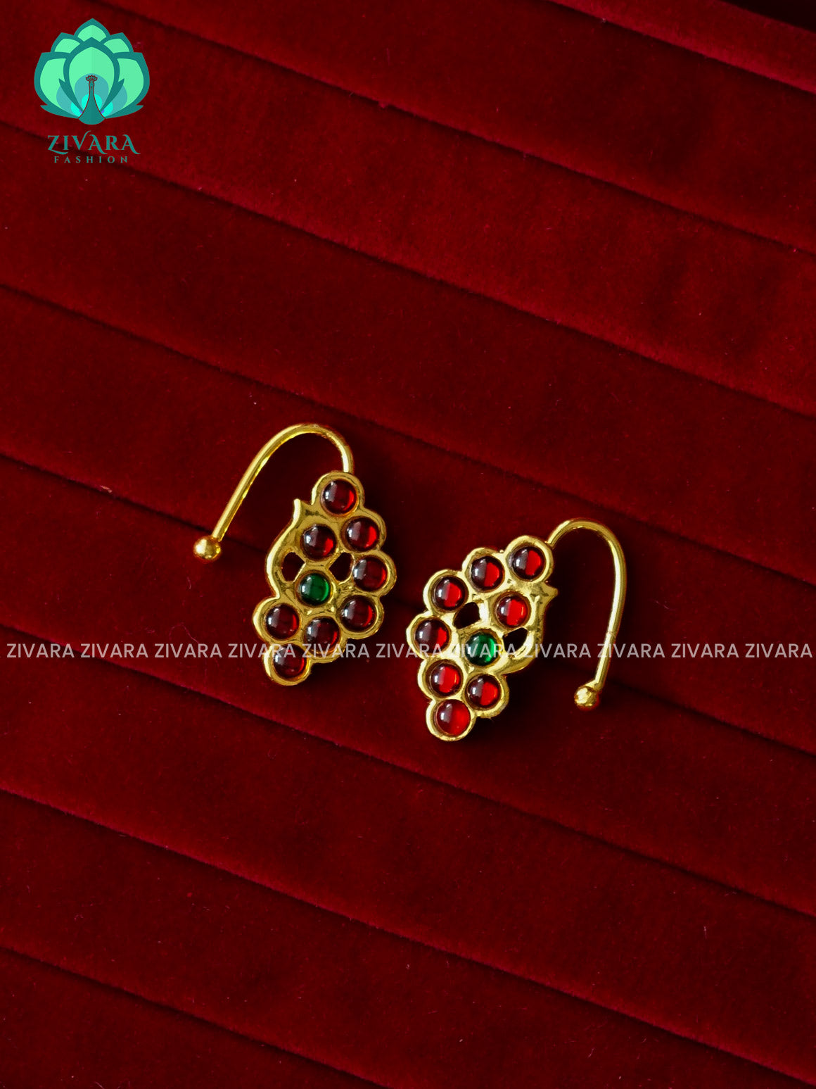 KEMP - RING TYPE NON PIERCING NOSEPIN- ZIVARA FASHION