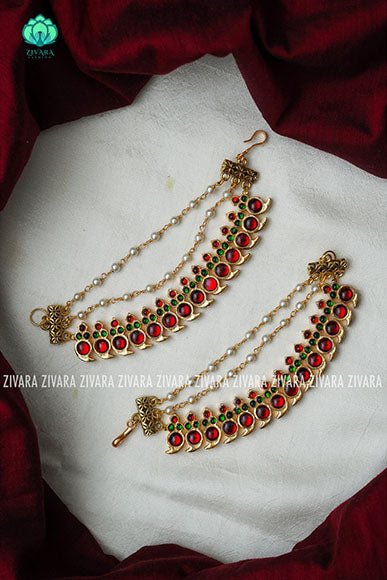 Three layer Maanga maatal- south indian kemp bridal accessory