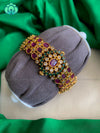 1 piece designer bangles-gold like finish-latest bangles design