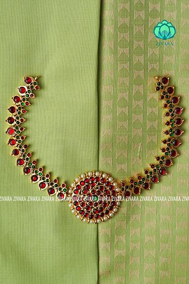 Pooja- A traditional Kemp Neckwear- Zivara fashion exclusive
