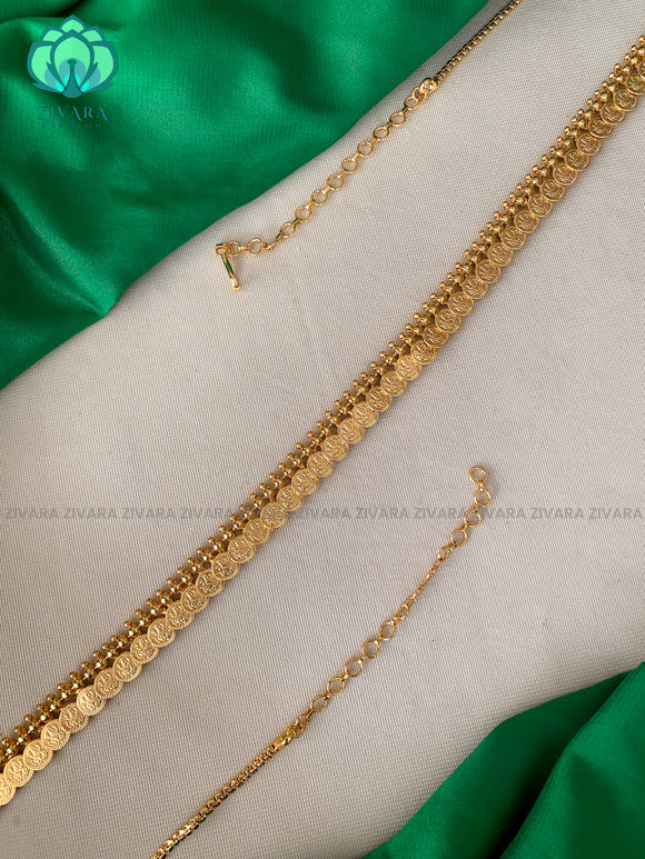Hip belt- Premium quality bharathanatyam kemp collection-south indian jewellery- model 19
