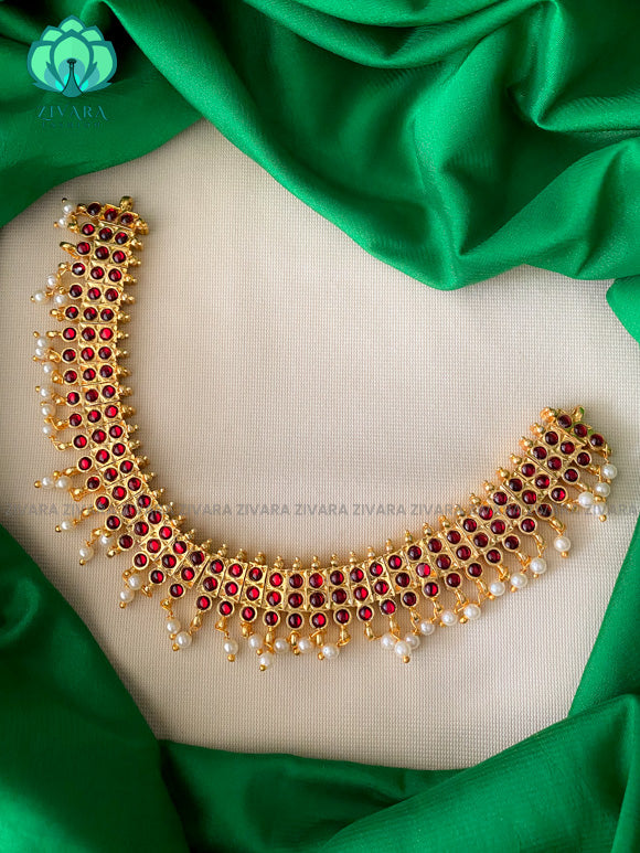 Jaya- Traditional kemp neckwear -zivara fashion-south indian jewellery