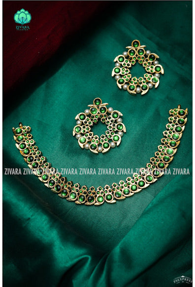 Pallavi-2 - kemp neckwear - Zivara fashion- south indian kemp neckwear for women