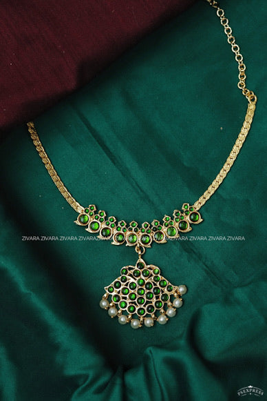 Shravanthi- kemp neckwear - Zivara fashion- south indian kemp neckwear for women